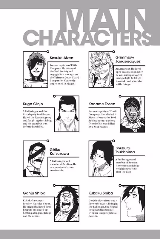 Cast of Characters