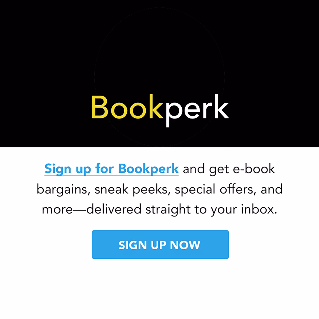 Bookperk sign-up advertisement